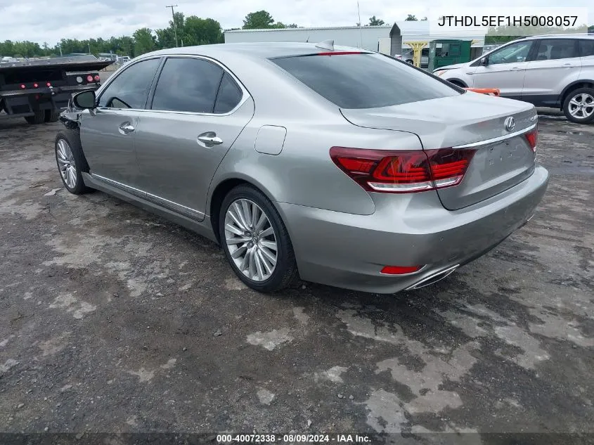 JTHDL5EF1H5008057 2017 Lexus Ls 460 L