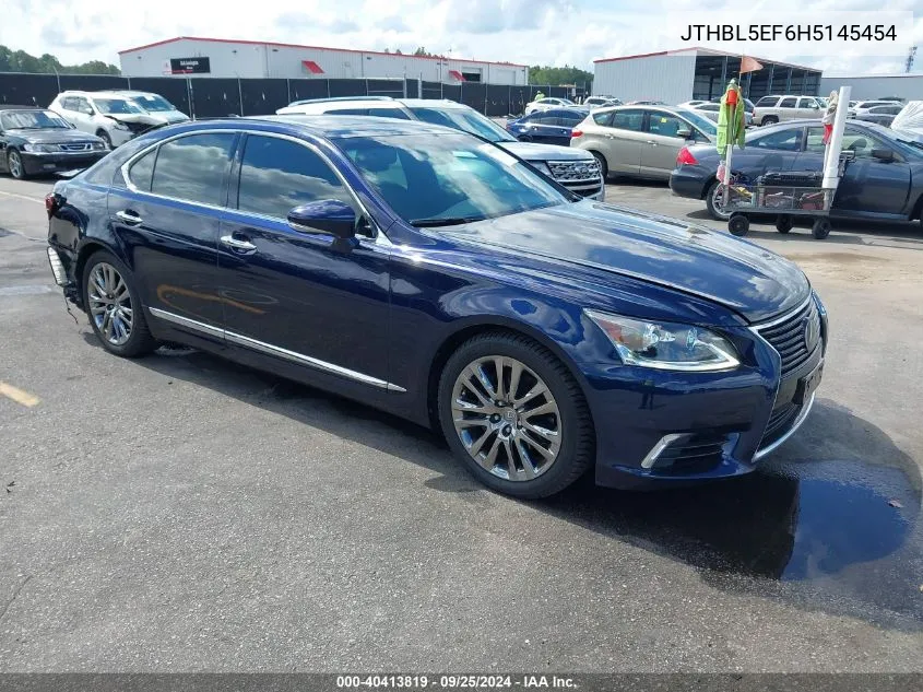 2017 Lexus Ls 460 VIN: JTHBL5EF6H5145454 Lot: 40413819