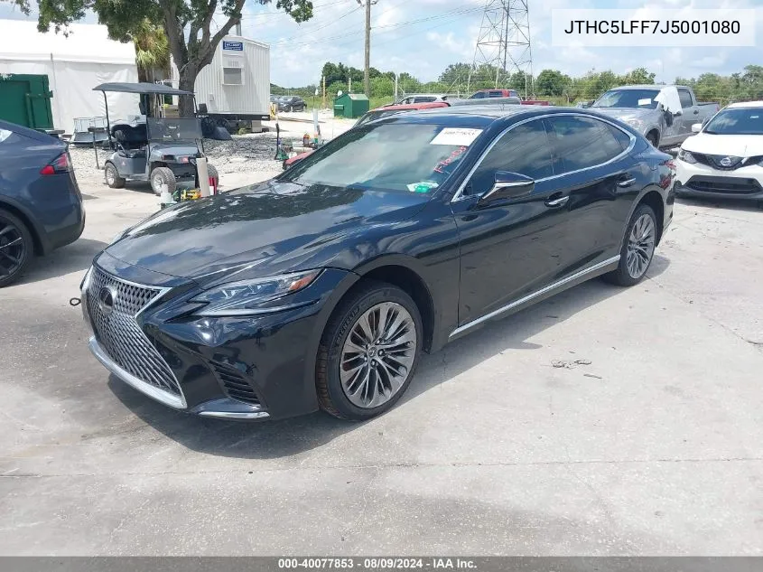 JTHC5LFF7J5001080 2018 Lexus Ls 500