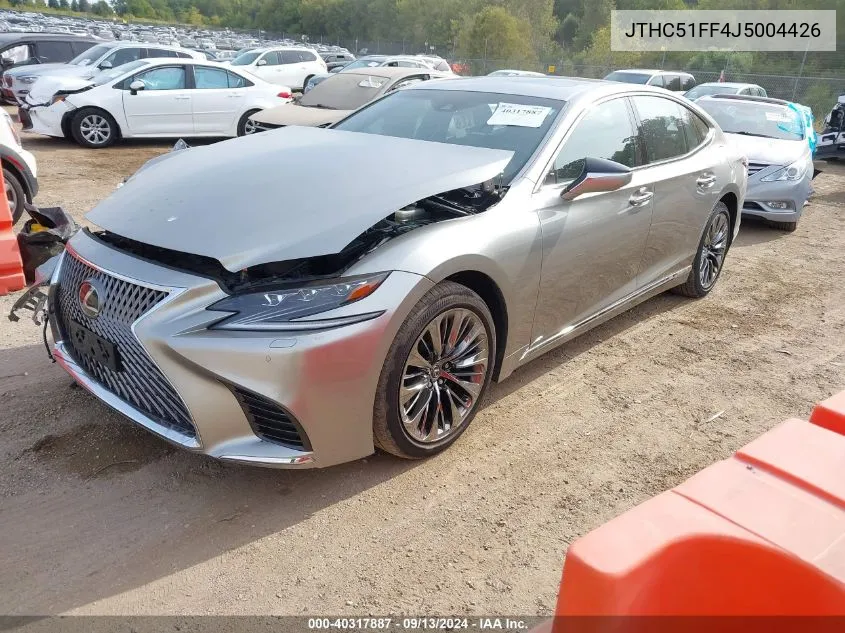 JTHC51FF4J5004426 2018 Lexus Ls 500 500 Base/500 F Sport