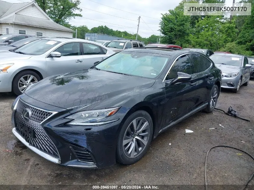 2019 Lexus Ls 500 VIN: JTHC51FF8K5007170 Lot: 39451097