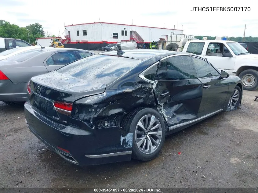 JTHC51FF8K5007170 2019 Lexus Ls 500