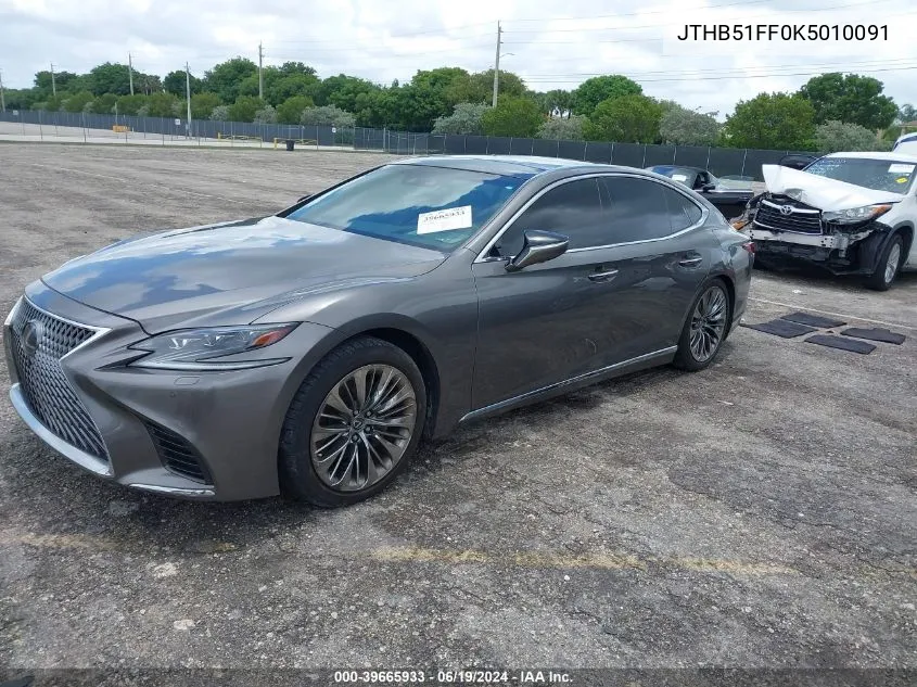 JTHB51FF0K5010091 2019 Lexus Ls 500