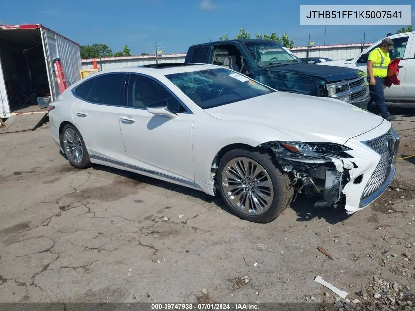 JTHB51FF1K5007541 2019 Lexus Ls 500