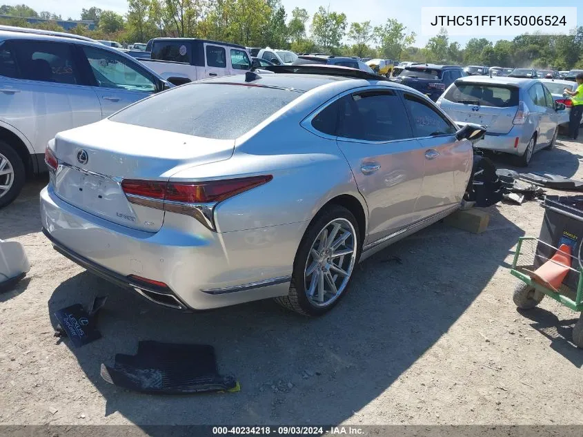 JTHC51FF1K5006524 2019 Lexus Ls 500