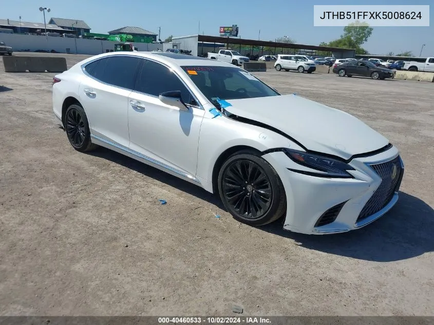 JTHB51FFXK5008624 2019 Lexus Ls 500