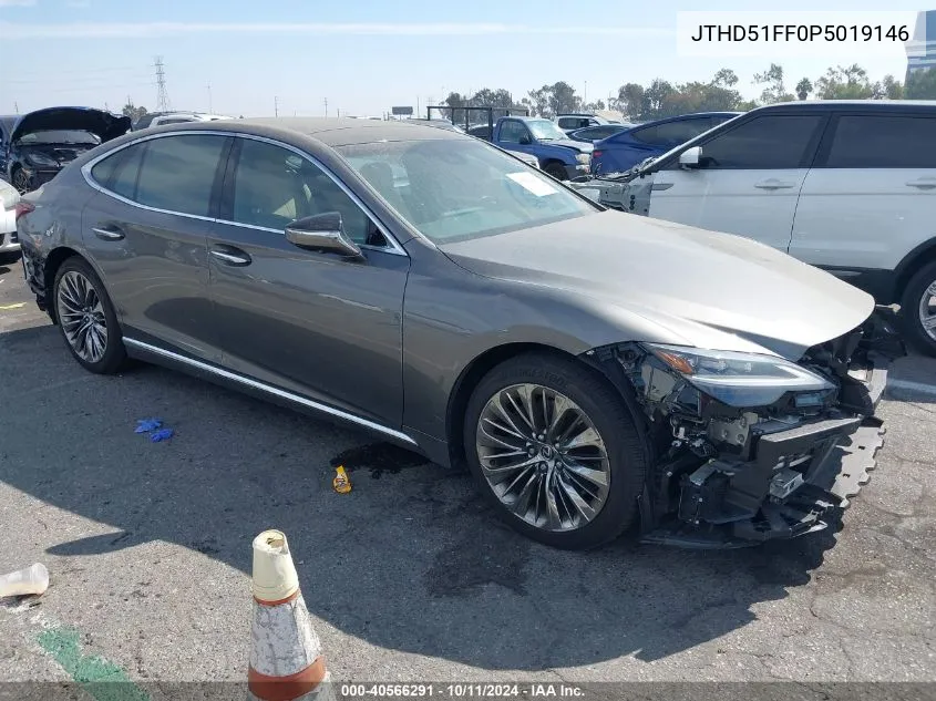 2023 Lexus Ls 500 Base/500 F Sport VIN: JTHD51FF0P5019146 Lot: 40566291