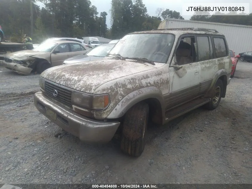 1997 Lexus Lx 450 VIN: JT6HJ88J1V0180843 Lot: 40454888