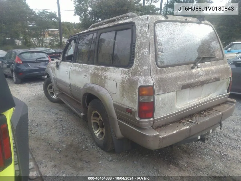 1997 Lexus Lx 450 VIN: JT6HJ88J1V0180843 Lot: 40454888