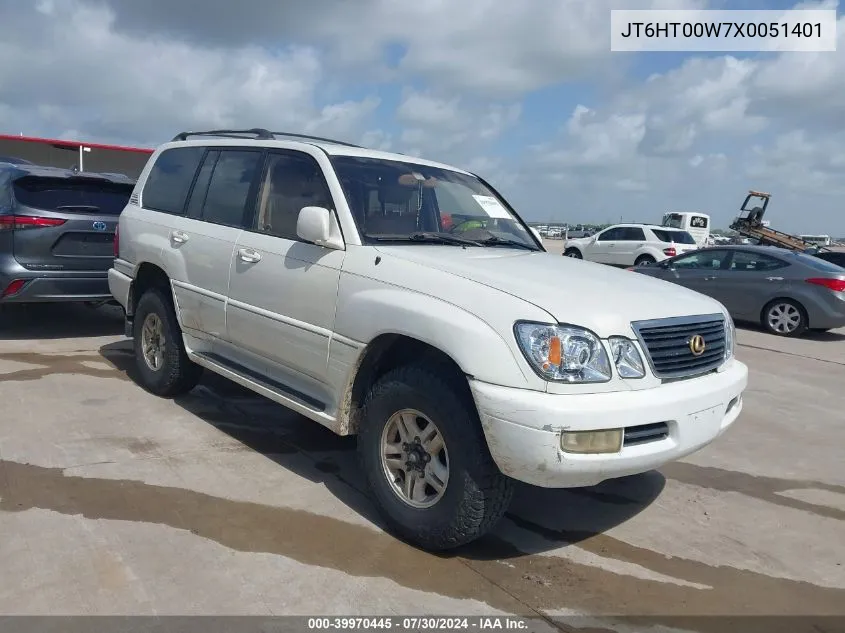 JT6HT00W7X0051401 1999 Lexus Lx 470