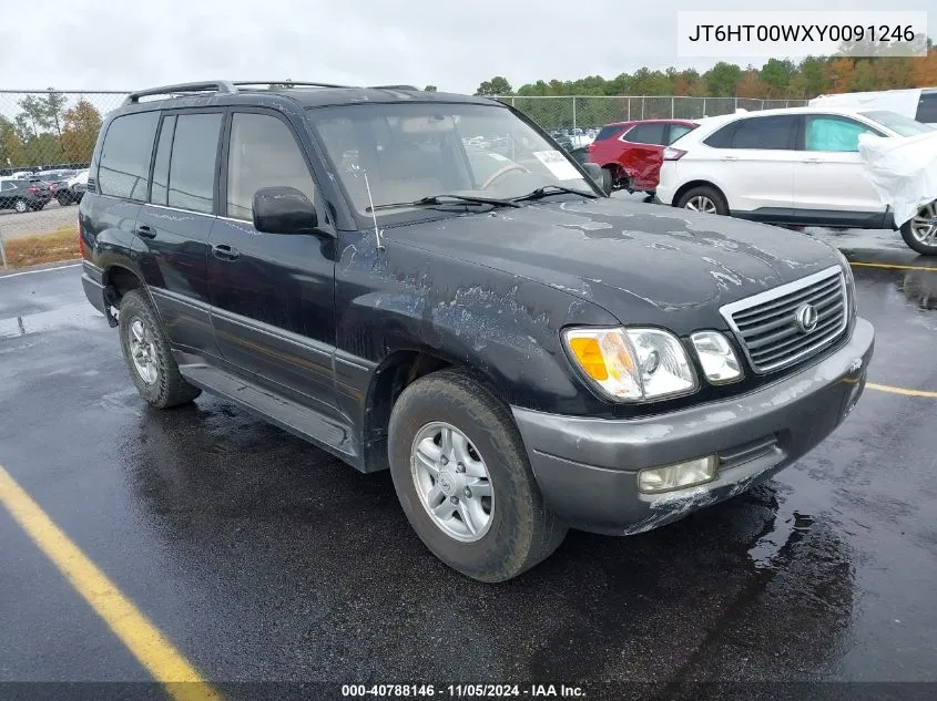 2000 Lexus Lx 470 VIN: JT6HT00WXY0091246 Lot: 40788146