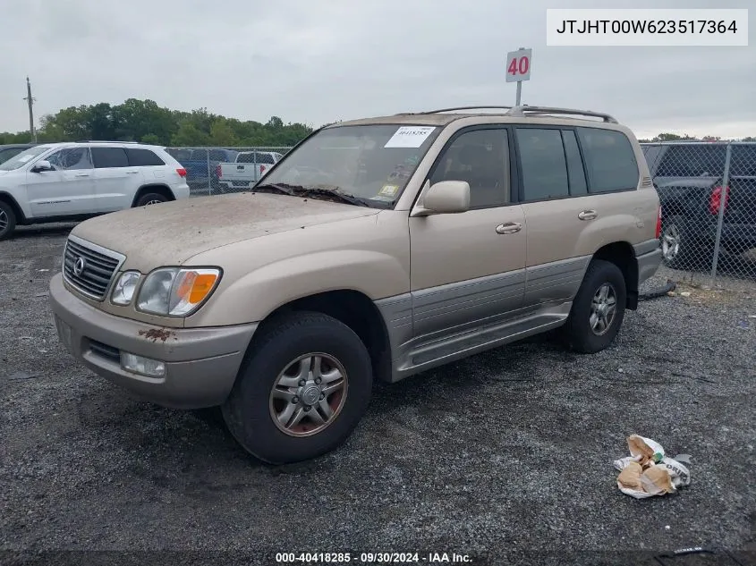 JTJHT00W623517364 2002 Lexus Lx 470 470