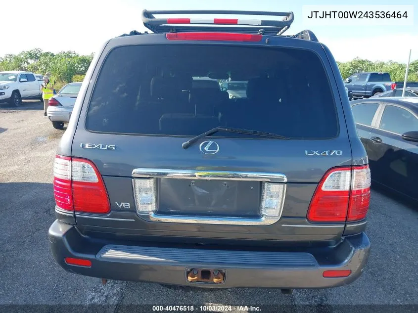 JTJHT00W243536464 2004 Lexus Lx 470