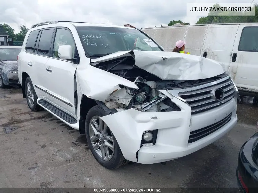 2013 Lexus Lx 570 VIN: JTJHY7AX9D4090633 Lot: 39868860