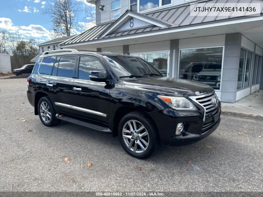 2014 Lexus Lx 570 VIN: JTJHY7AX9E4141436 Lot: 40818662