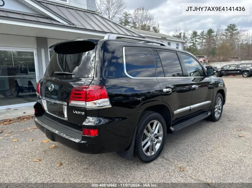 2014 Lexus Lx 570 VIN: JTJHY7AX9E4141436 Lot: 40818662