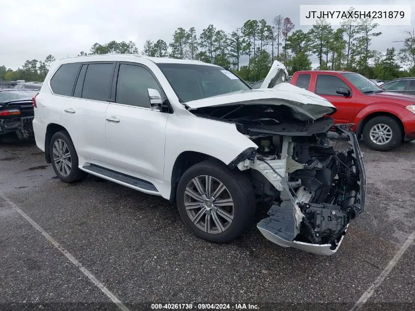 2017 Lexus Lx 570 VIN: JTJHY7AX5H4231879 Lot: 40261738