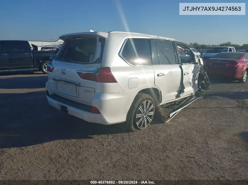 JTJHY7AX9J4274563 2018 Lexus Lx 570 Three-Row