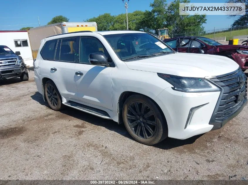 JTJDY7AX2M4337778 2021 Lexus Lx 570 Three-Row