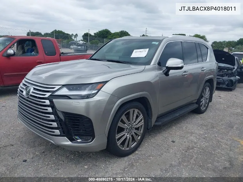 2023 Lexus Lx 600 Ultra Luxury VIN: JTJLBACX8P4018011 Lot: 40590275