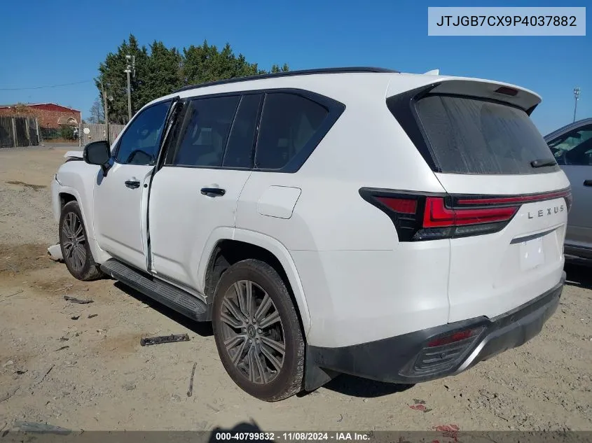 2023 Lexus Lx 600 Luxury VIN: JTJGB7CX9P4037882 Lot: 40799832