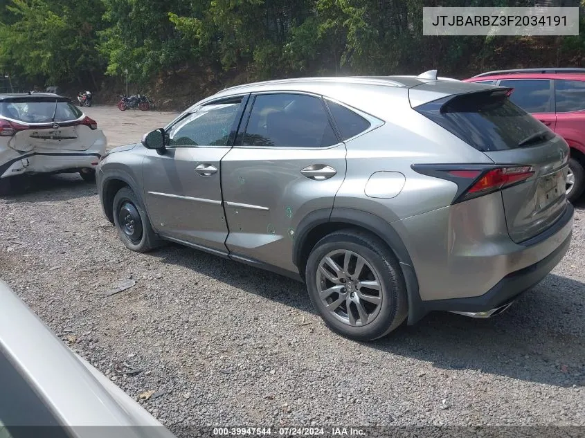 JTJBARBZ3F2034191 2015 Lexus Nx 200T