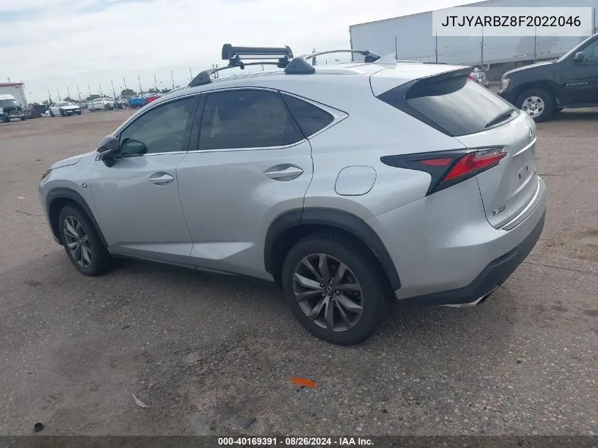 JTJYARBZ8F2022046 2015 Lexus Nx 200T F Sport