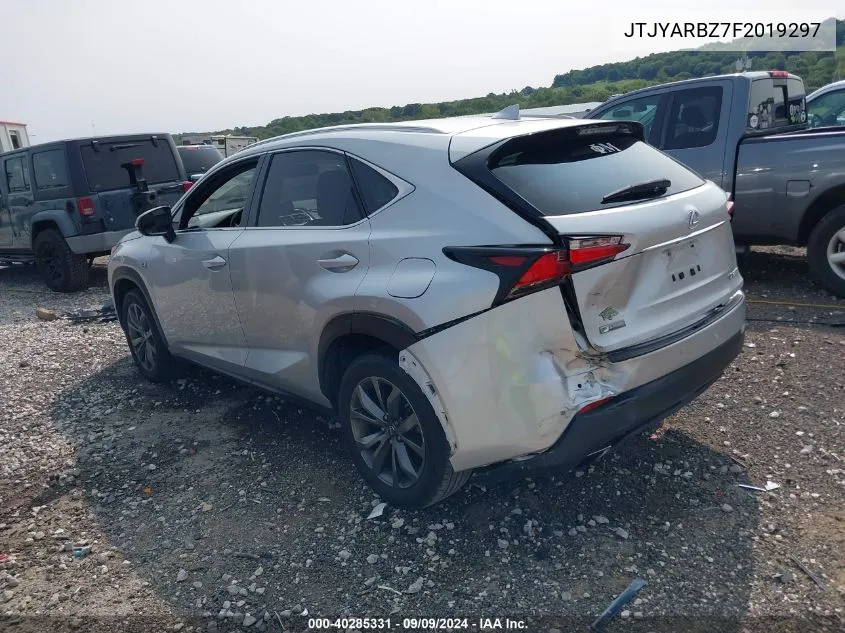 2015 Lexus Nx 200T F Sport VIN: JTJYARBZ7F2019297 Lot: 40285331