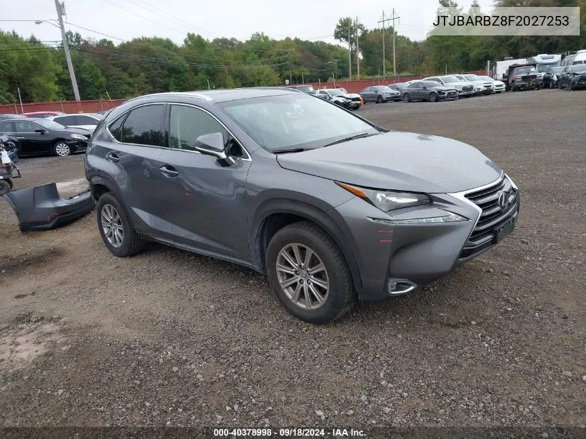 JTJBARBZ8F2027253 2015 Lexus Nx 200T