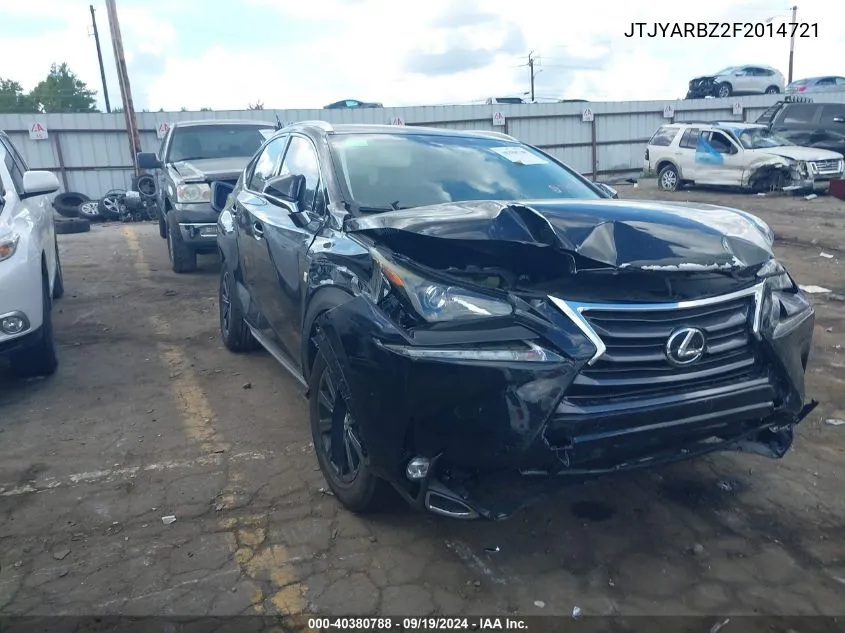 JTJYARBZ2F2014721 2015 Lexus Nx 200T