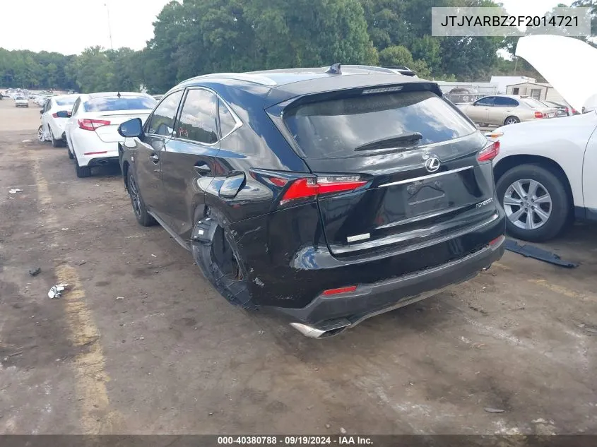 JTJYARBZ2F2014721 2015 Lexus Nx 200T