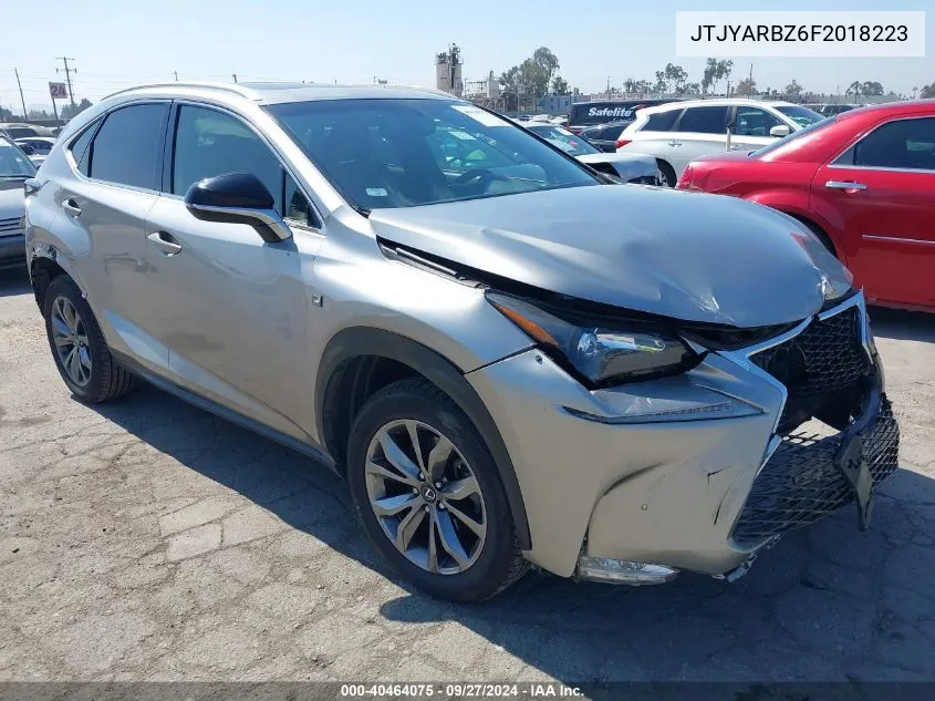 JTJYARBZ6F2018223 2015 Lexus Nx 200T F Sport