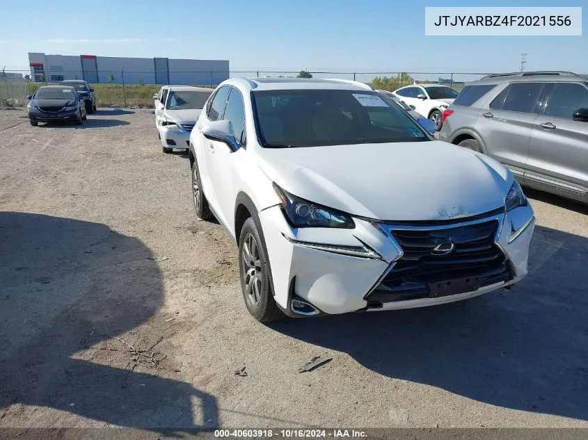 2015 Lexus Nx 200T VIN: JTJYARBZ4F2021556 Lot: 40603918