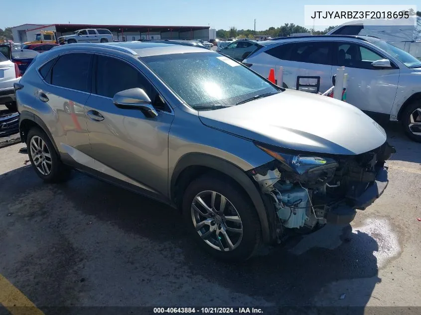 2015 Lexus Nx 200T 200T VIN: JTJYARBZ3F2018695 Lot: 40643884