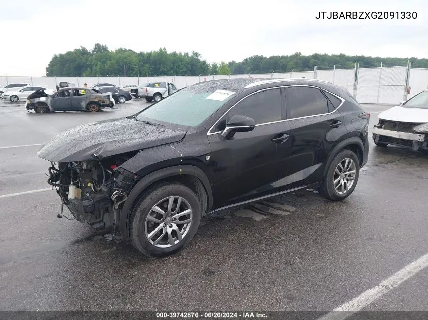 JTJBARBZXG2091330 2016 Lexus Nx 200T