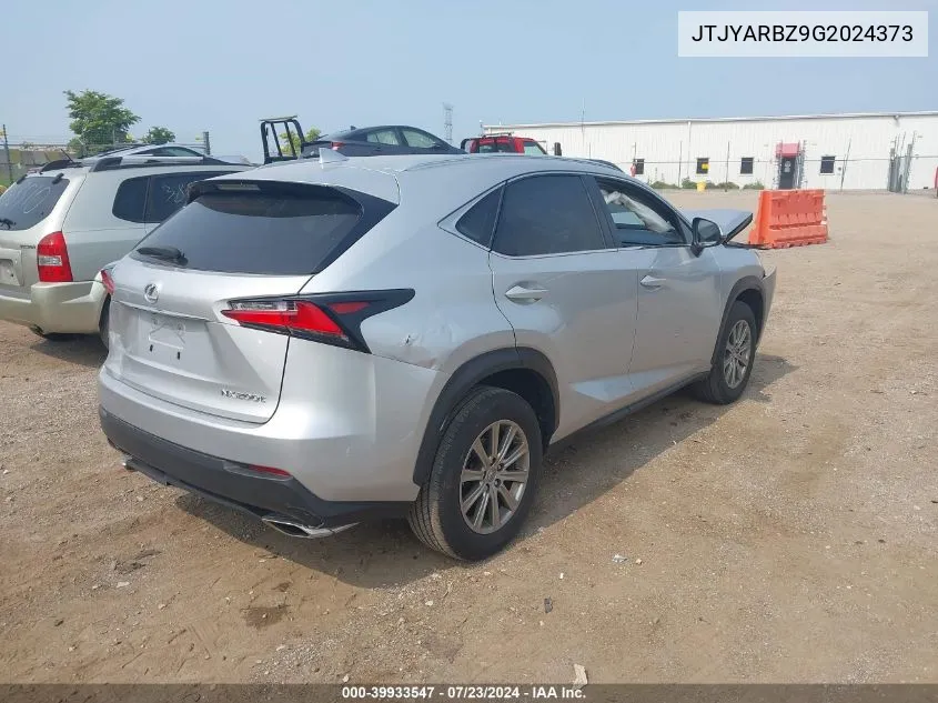 JTJYARBZ9G2024373 2016 Lexus Nx 200T/Base/F Sport