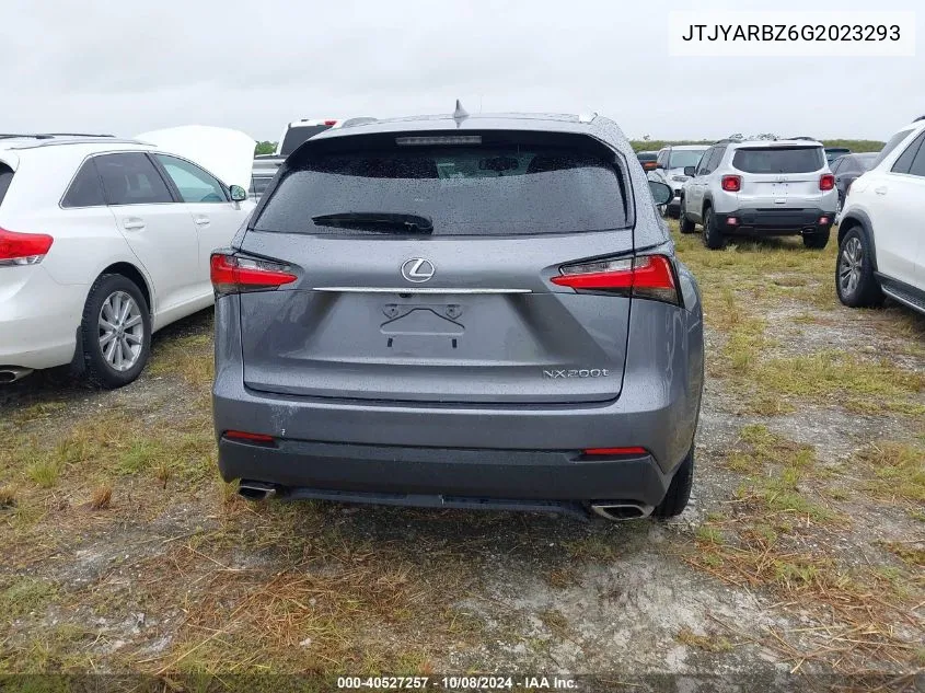 JTJYARBZ6G2023293 2016 Lexus Nx 200T/Base/F Sport