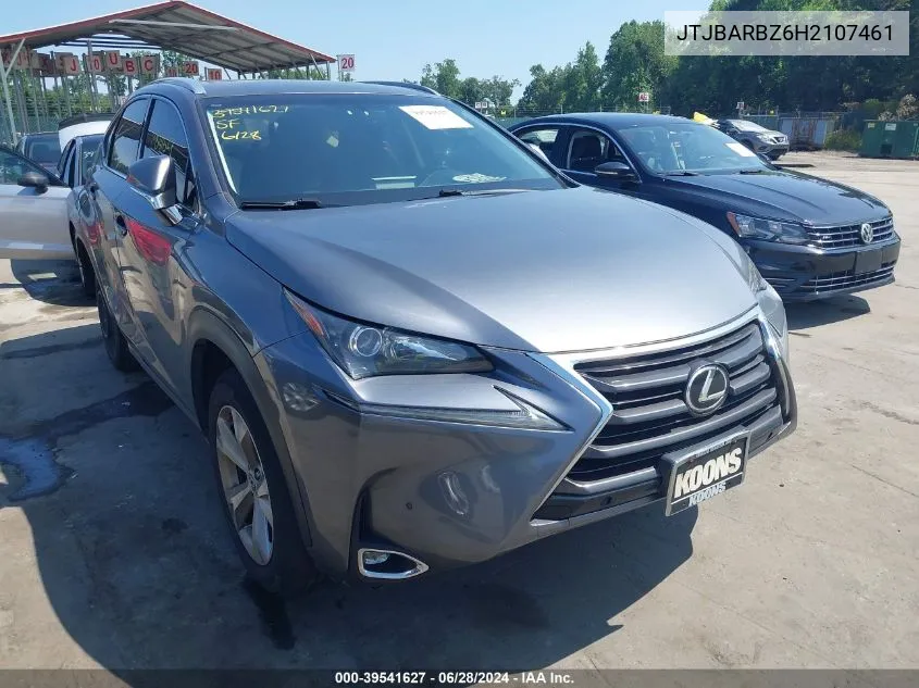 JTJBARBZ6H2107461 2017 Lexus Nx 200T