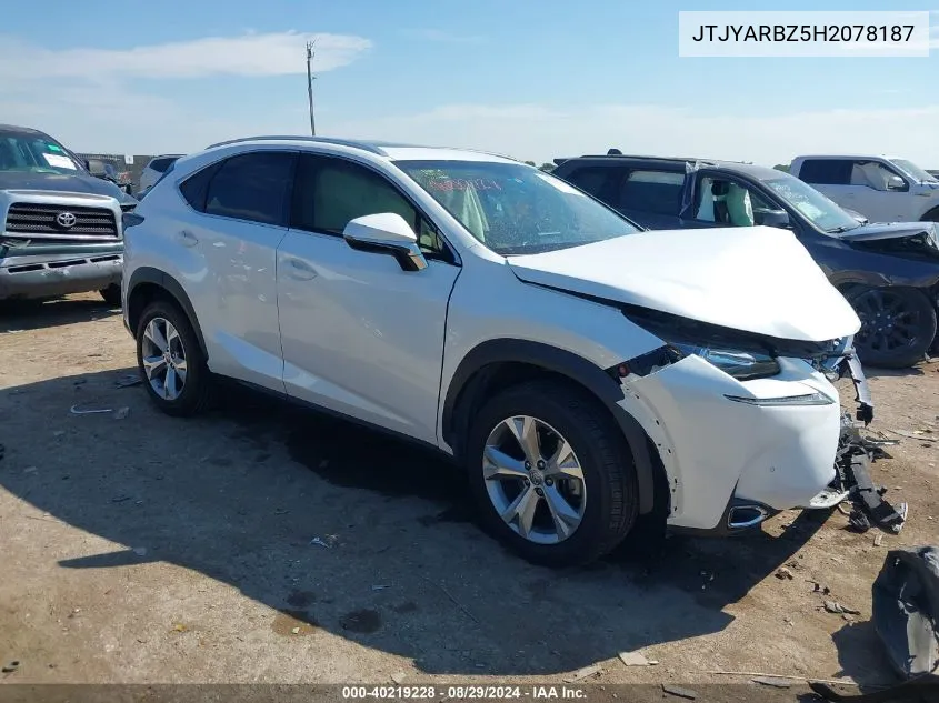 JTJYARBZ5H2078187 2017 Lexus Nx 200T