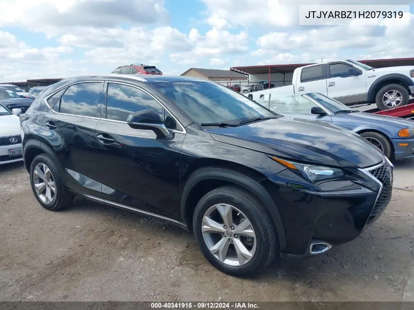 2017 Lexus Nx 200T VIN: JTJYARBZ1H2079319 Lot: 40341915