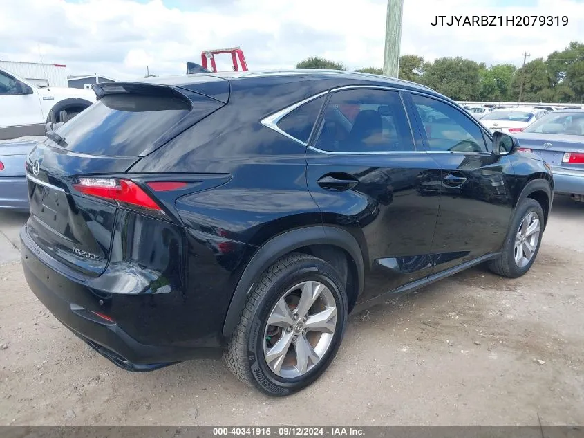 JTJYARBZ1H2079319 2017 Lexus Nx 200T