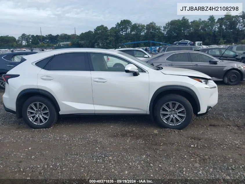 JTJBARBZ4H2108298 2017 Lexus Nx 200T