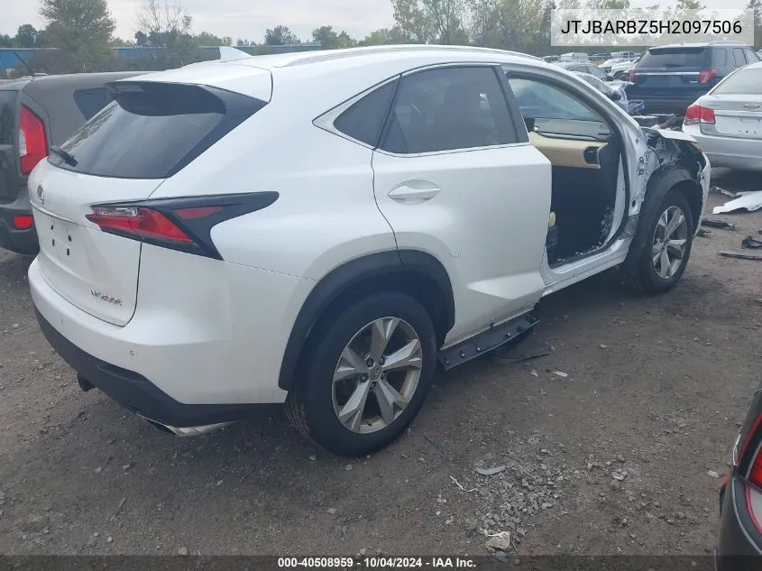 JTJBARBZ5H2097506 2017 Lexus Nx 200T