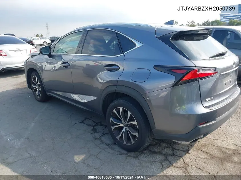 2017 Lexus Nx 200T F Sport VIN: JTJYARBZXH2050739 Lot: 40618585