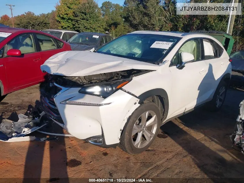 2017 Lexus Nx 200T VIN: JTJYARBZ8H2084131 Lot: 40651718