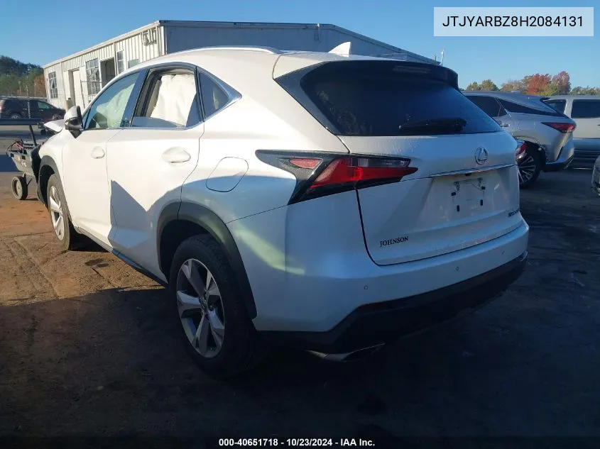 2017 Lexus Nx 200T VIN: JTJYARBZ8H2084131 Lot: 40651718