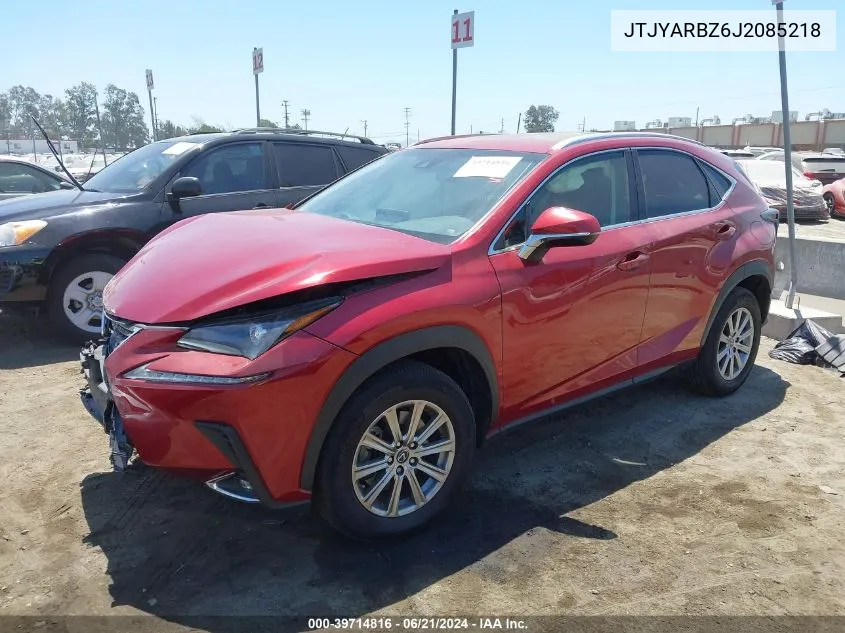 2018 Lexus Nx 300 VIN: JTJYARBZ6J2085218 Lot: 39714816