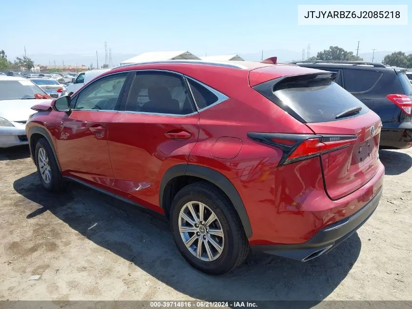 2018 Lexus Nx 300 VIN: JTJYARBZ6J2085218 Lot: 39714816