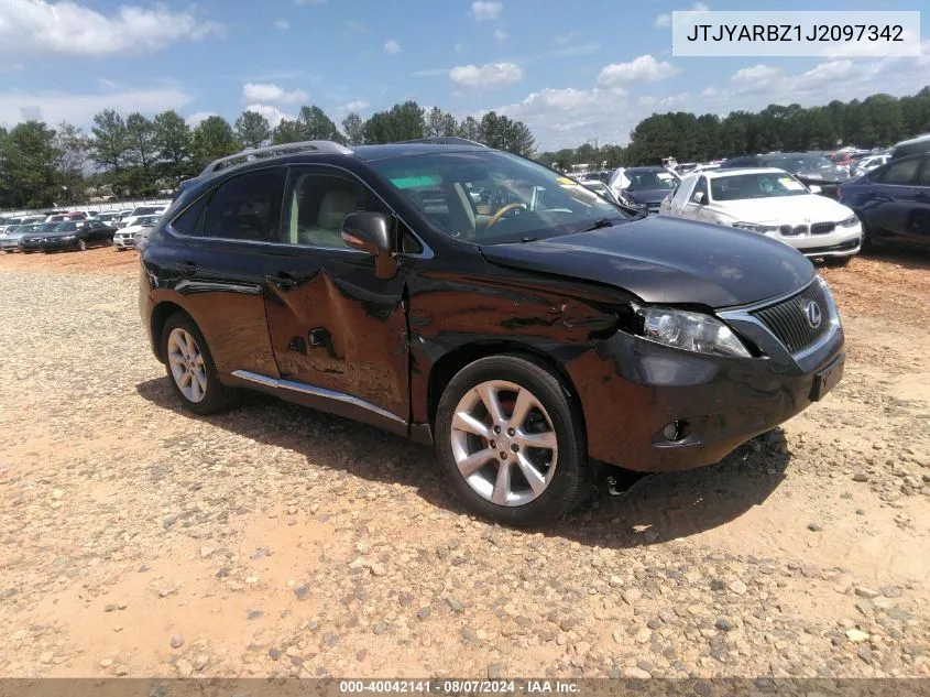 JTJYARBZ1J2097342 2018 Lexus Rx 350