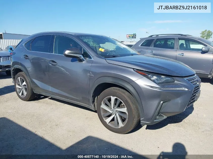 2018 Lexus Nx 300 VIN: JTJBARBZ9J2161018 Lot: 40577140